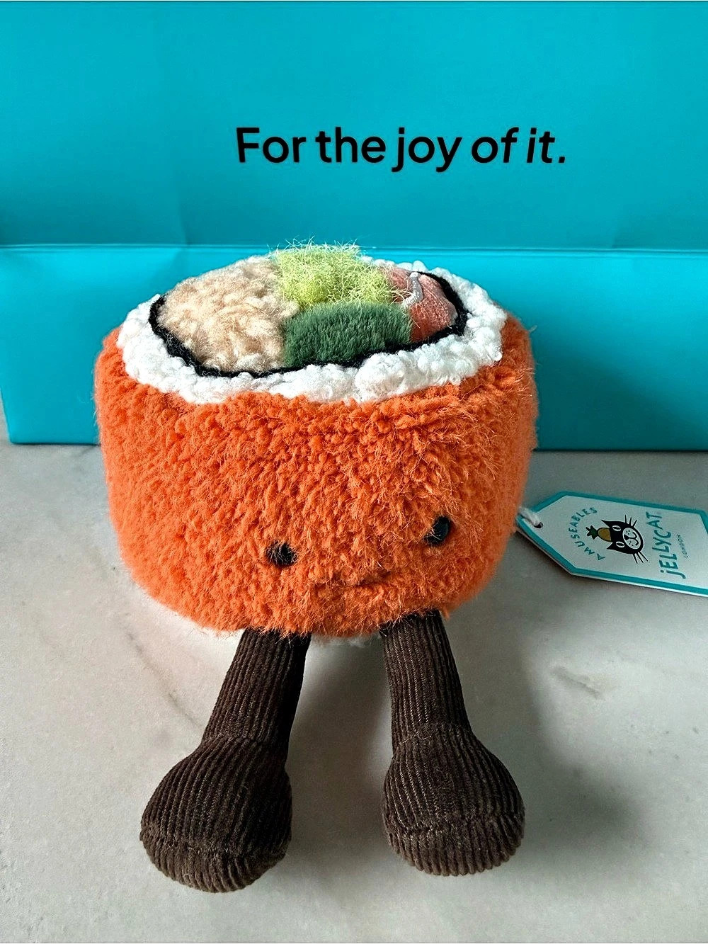 Jellycat Amuseables Sushi California Roll Plush Toy exclusive
